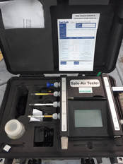 Compressed air quality testing